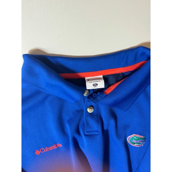 Men's Columbia Florida Gators Polo Shirt Performance Golf Athletic Fit Size XXL - Picture 7 of 16